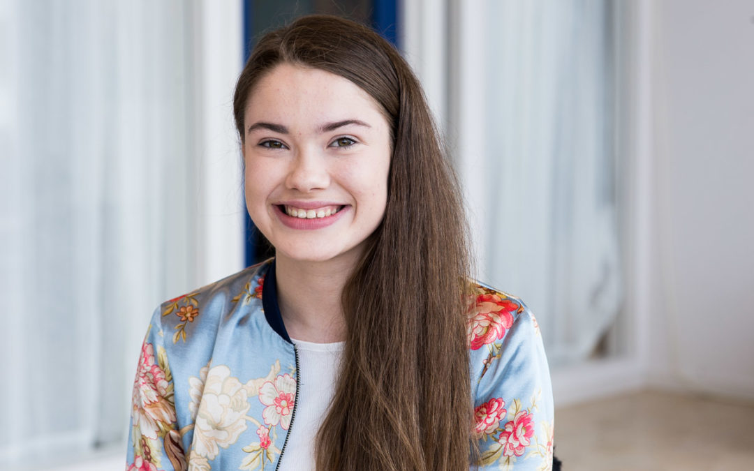 Sunna er med på månedens elevprat