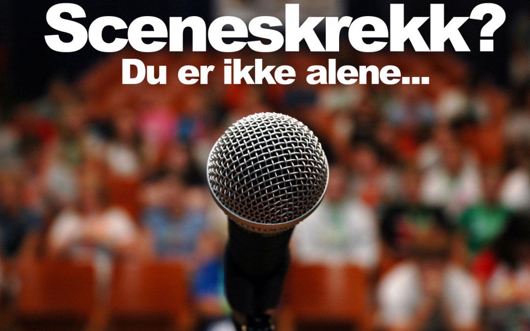 Slik overvinner du sceneskrekken